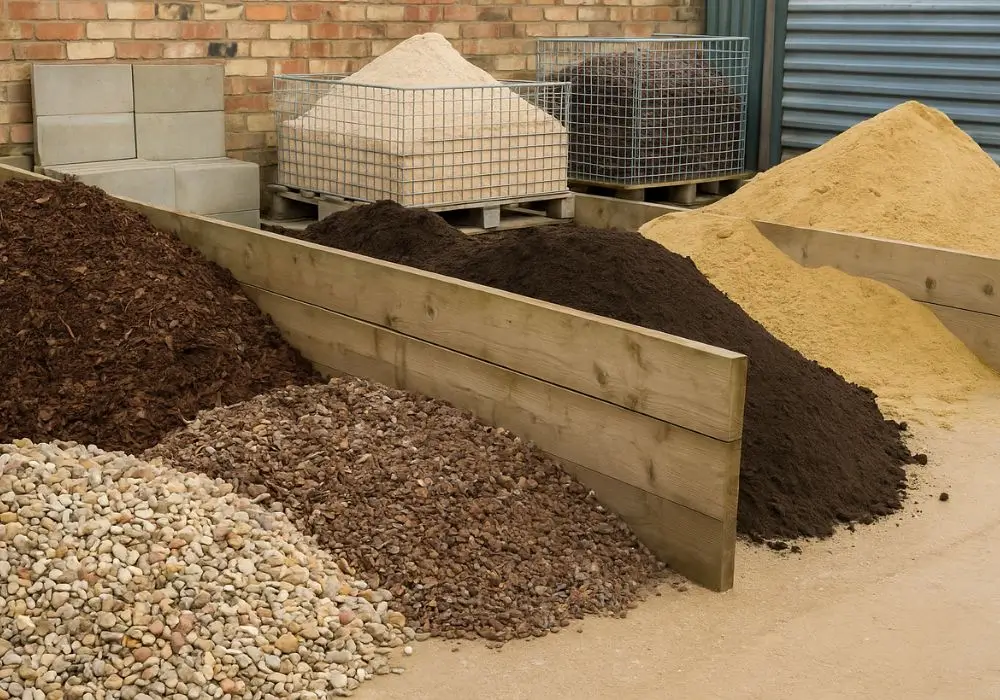 Aggregates in cramlington: Gravel, bark, topsoil, sand etc...
